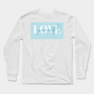 Love Yourself - Mint Long Sleeve T-Shirt